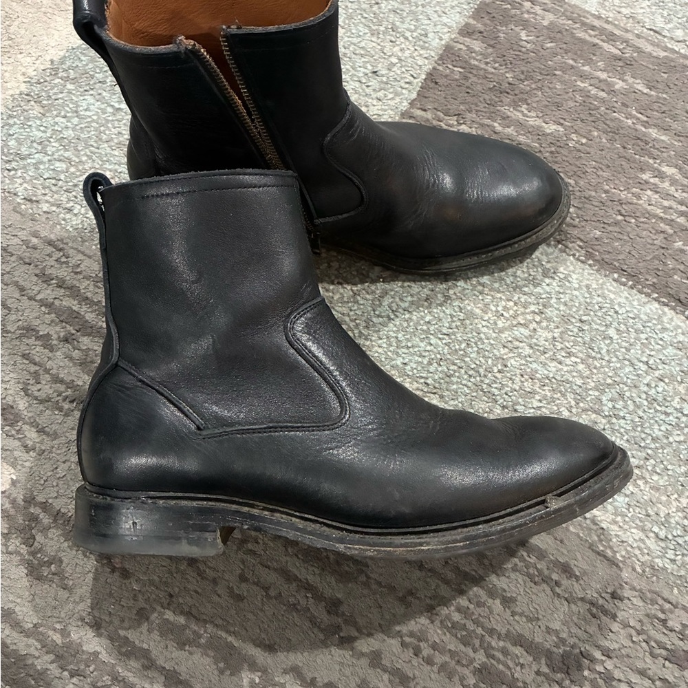 Allen Edmonds Black Leather Men's Boots